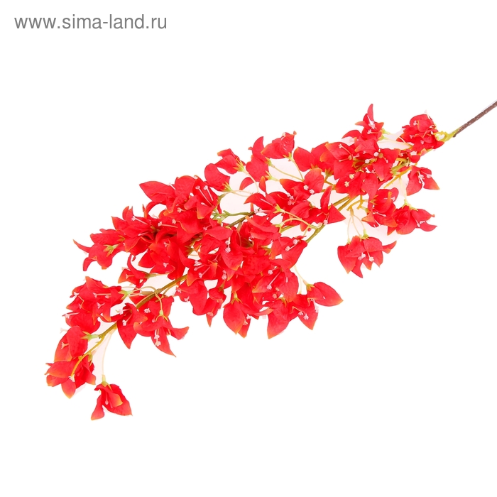 цветы искуственные 115 см d-4 см h-3 см дицентра красный - Фото 1
