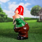Садовая фигура "Гном с корзиной", разноцветная, 39 см, микс - Фото 3