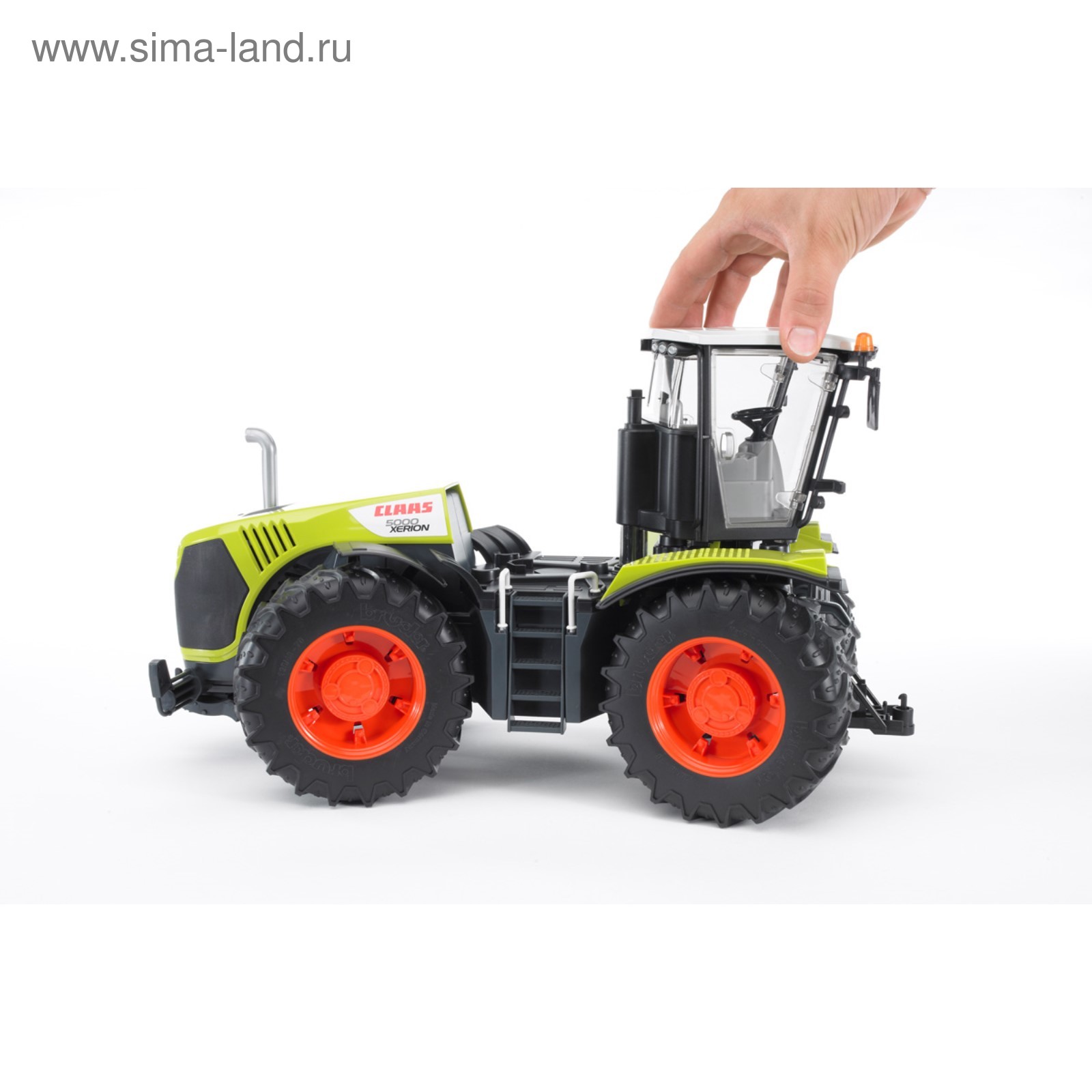 Трактор «Claas Xerion 5000» с поворачивающейся кабиной (185186) - Купить по  цене от 6 537.00 руб. | Интернет магазин SIMA-LAND.RU