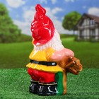Садовая фигура "Гном Welcome", разноцветная, керамика, 35 см - Фото 4