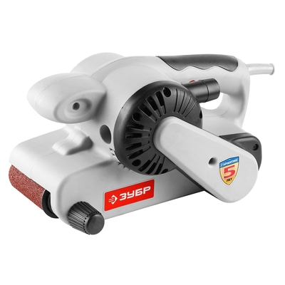 Ленточная шлифмашина «ЗУБР», 950 Вт, лента 76×533 мм, скорость ленты 360 м/мин