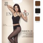 Колготки женские INCANTO Fashion 20 ден, цвет чёрный (nero), размер 3 - Фото 1