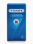 Презервативы Torex, продлевающие, с бензокаином, 12 шт. - Фото 1
