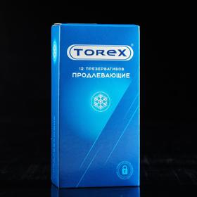 Презервативы Torex, продлевающие, с бензокаином, 12 шт. 1131457