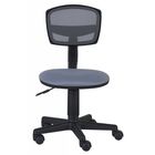 Кресло «Бюрократ» CH - 299/G, без подлокотников, на колёсиках, сетка, цвет серый 15 - 48 - Фото 2