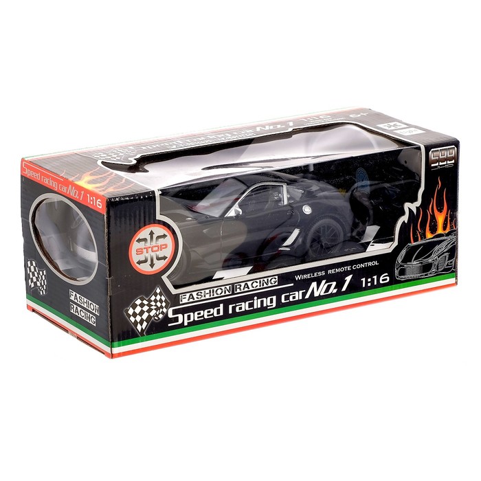 Машина радиоуправляемая «Спорткар», работает от батареек, масштаб 1:16, цвета МИКС 40221