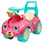 Толокар «Кошечка», с гудком-пищалкой, цвет розовый - Фото 2