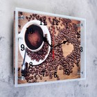 Часы настенные, серия: Кухня, "Чашка кофе", 25х35  см, микс - Фото 2