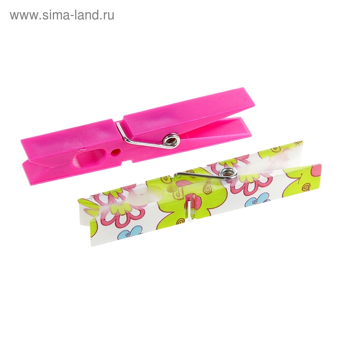 Прищепки бельевые 10 шт - Фото 1