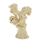 Сувенир керамика "Обезьянка на дереве с долларами" МИКС, 13х7,5х4,5 см - Фото 1