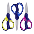 Ножницы детские 15 см, ErichKrause Combi, ручки с резиновыми вставками, с закруглёнными концами лезвий, МИКС - Фото 6