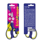 Ножницы детские 15 см, ErichKrause Combi, ручки с резиновыми вставками, с закруглёнными концами лезвий, МИКС - Фото 10