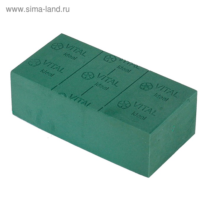 Губка флористическая "Оазис Витал", 23 х 11 х 7,5 см - Фото 1