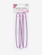 Набор вспомогательных булавок для вязания, 17 см, 3 шт., фиолетовый - Фото 8