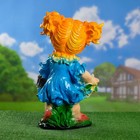 Садовая фигура "Гном девочка с цветами" большая 30х29х58см МИКС - Фото 6