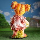 Садовая фигура "Гном девочка с цветами" большая 30х29х58см МИКС - Фото 10