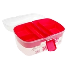 Бокс для хранения, 25х20х17 см, "Цветы", микс цвета - Фото 2