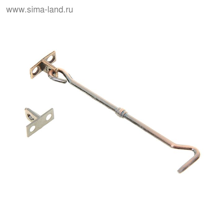 Крючок ветровой (мод.107-3), цвет медь - Фото 1