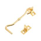 Крючок ветровой (мод.107-1), цвет золото - Фото 2