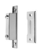 Фиксатор дверной, роликовый, цвет хром 906714