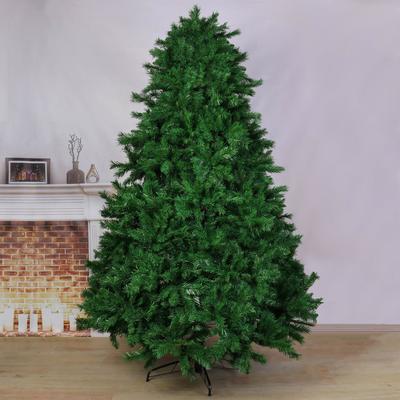 Искусственная ёлка «Зимнее волшебство. Сибирская», 225 см, d нижнего яруса 140 см, 2068 ПВХ веток шарнирные