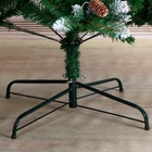 Искусственная ёлка с шишками и инеем «Зимнее волшебство. Шик», 240 см, d нижнего яруса, 125 см, 1496 ПВХ веток на крючках - Фото 4