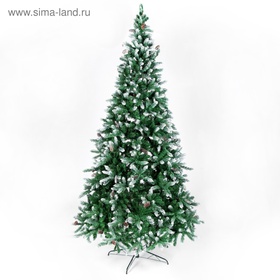Искусственная ёлка с инеем «Зимнее волшебство. Шик», 270 см, 1946 ПВХ веток на крючках