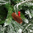 Искусственная ёлка с шишками, ягодами «Зимнее волшебство. Виктория», 210 см, 1356 смешанные ветки на крючках - Фото 3