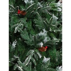 Искусственная ёлка с шишками, ягодами «Зимнее волшебство. Виктория», 300 см, d нижнего яруса 160 см, 3008 смешанные ветки на крючках, 26 ярусов - Фото 3