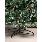 Искусственная ёлка с шишками, ягодами «Зимнее волшебство. Виктория», 300 см, d нижнего яруса 160 см, 3008 смешанные ветки на крючках, 26 ярусов - Фото 4