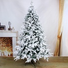 Искусственная ёлка заснеженная «Зимнее волшебство. Уральская», 210 см, 1090 смешанных веток на крючках - Фото 2