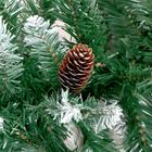 Гирлянда новогодняя «Зимнее волшебство. Иней», ёлочная, 270 см, d=30 см, 240 веток, с шишками - Фото 2