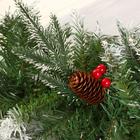 Гирлянда новогодняя «Зимнее волшебство. Зимний шик», ёлочная, 270 см, d=25 см, 220 веток - Фото 2