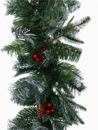 Хвойная гирлянда "Зимний шик" d-25 см, 220 веток - фото 809758587