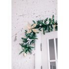 Гирлянда хвойная новогодняя «Зимнее волшебство. Иней», ёлочная, 270 см, d=30 см, 220 веток - Фото 6