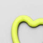 Игрушка жевательная "Сердце", TPR, 8 х 7,5 см, микс цветов - Фото 3