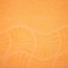 Полотенце махровое банное "Волна", размер 70х130 см, 300 г/м2, цвет оранжевый - Фото 2