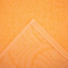 Полотенце махровое банное "Волна", размер 70х130 см, 300 г/м2, цвет оранжевый - Фото 3