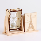 Песочные часы "Башня", сувенирные, с карандашницей, 10 х 13.5 см, микс - Фото 2