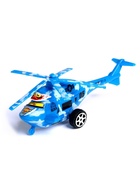 Вертолёт инерционный, цвета МИКС - Фото 8