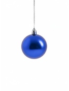 Ёлочные игрушки «Глянец», шары новогодние, набор 4 шт., d=8 см, синий - Фото 4