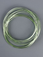 Проволока алюминиевая для поделок и декорирования.1 шт.: 5 м, диаметр 1 мм, светло-зелёный - Фото 3