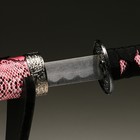 Макет оружия «Сувенирные катаны на подставке 2в1. Змея бордо», подарочный набор, ножны кожзам, 47 см; 71 см - Фото 4