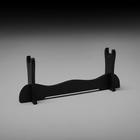 Макет оружия «Сувенирная катана на подставке», серые ножны под змеиную кожу, 70 см - Фото 5