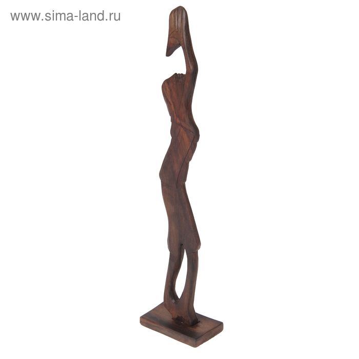 Сувенир дерево "Дева " коричневый цвет 30х5х5 см - Фото 1