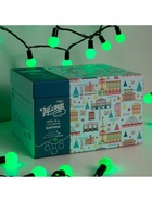 Гирлянда «Нить» 10 м с насадками «Шарики 2.5 см», IP44, тёмная нить, 100 LED, свечение зелёное, 8 режимов, 220 В 185541 - фото 319933906