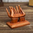 Подставка под визитки «Символика», 9×9×10 см - Фото 1