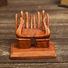 Подставка под визитки «Символика», 9×9×10 см - Фото 2