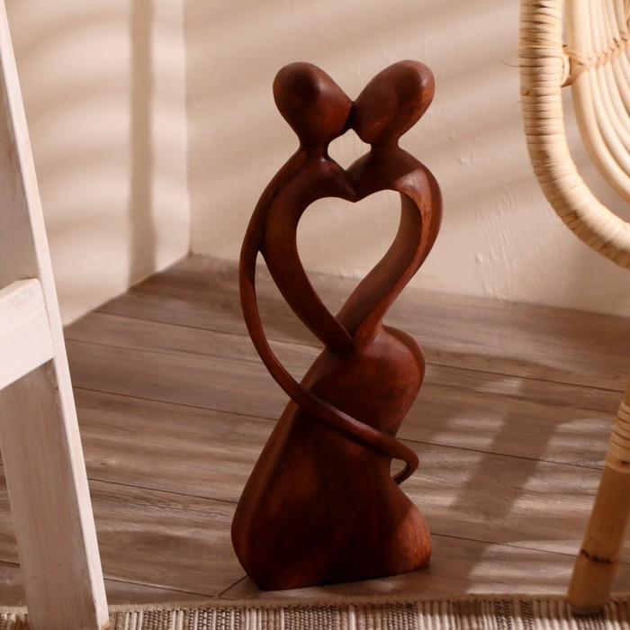 Сувенир «Узы брака», 40×16×4.5 см, дерево, коричневый - Фото 1