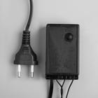 Гирлянда «Нить» 10 м с насадками «Шарики 2.5 см», IP44, тёмная нить, 100 LED, свечение красное, 8 режимов, 220 В - Фото 6